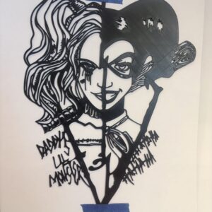 Harley Quinn wall art