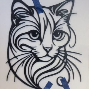 Cat wall art