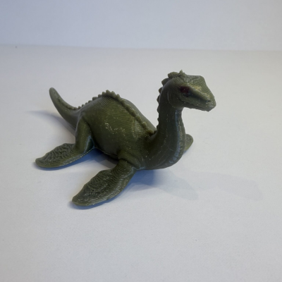 Dark Green Nessie Model